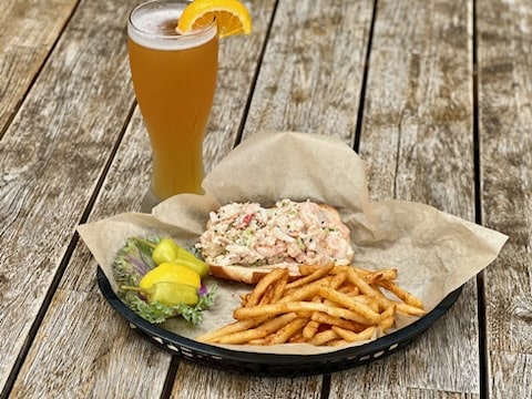 August Monthly Special! Big Dog's New England Seafood Roll!