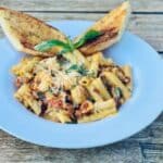 November Monthly Special- Shrimp Ziti Carbonara